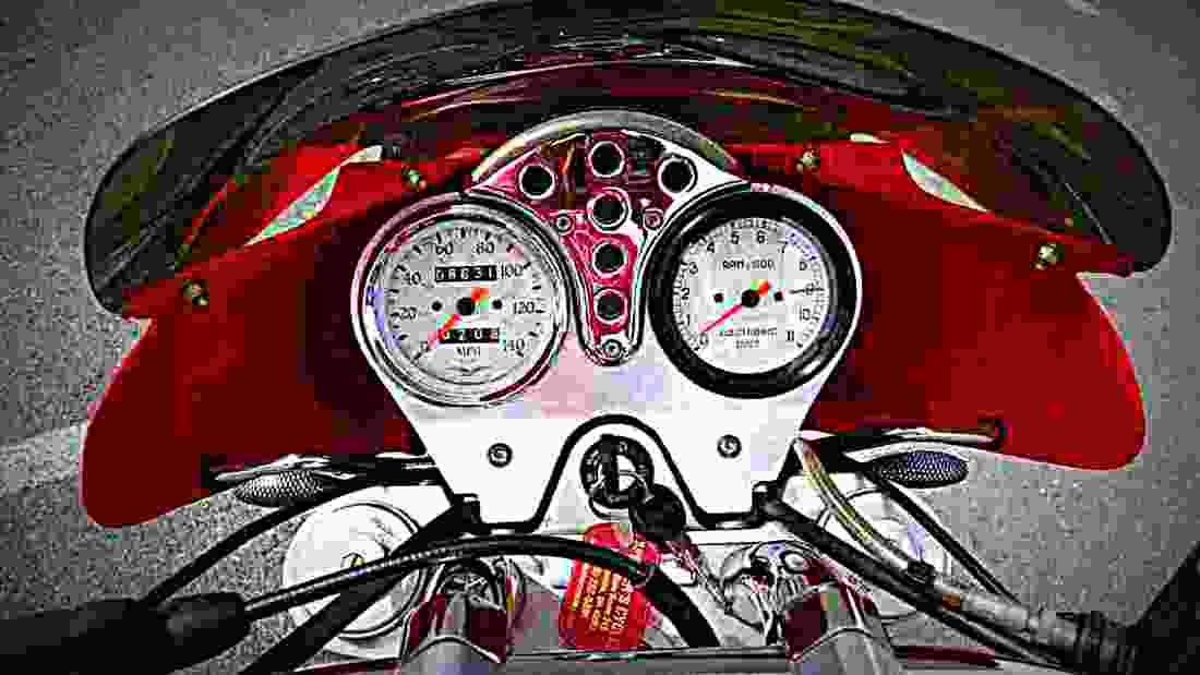 Moto Guzzi Centauro 1998 5 motorbike A4 Photo Print