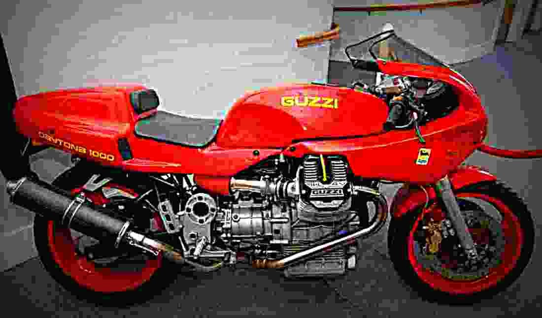 Moto Guzzi Daytona 1000 1994 6 motorbike A4 Photo Print