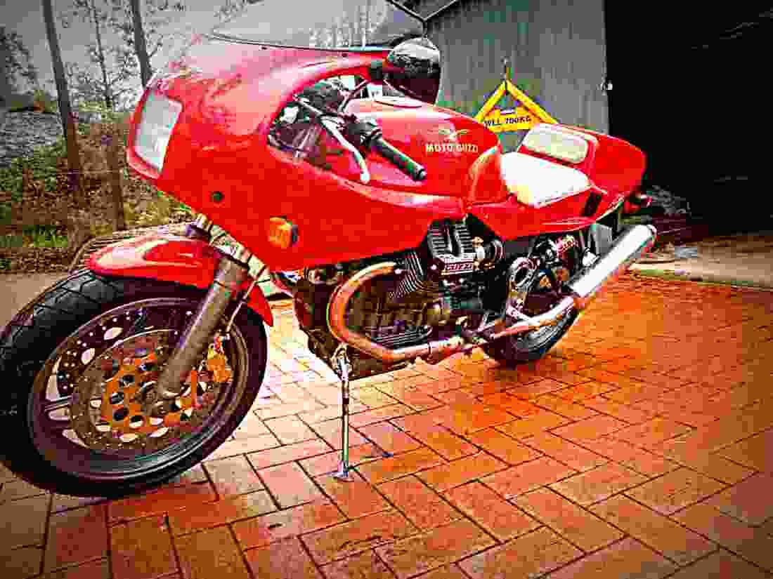 Moto Guzzi Daytona 1000 1996 3 motorbike A4 Photo Print