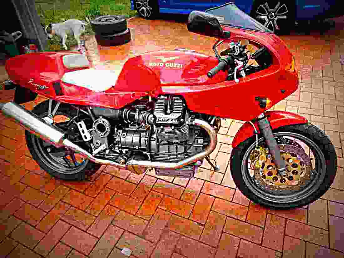 Moto Guzzi Daytona 1000 1996 4 motorbike A4 Photo Print