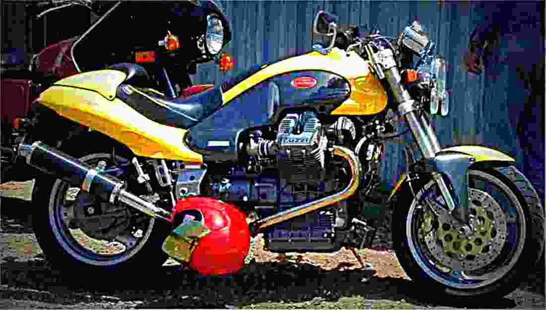 Moto Guzzi Daytona RS 1998 4 motorbike A4 Photo Print