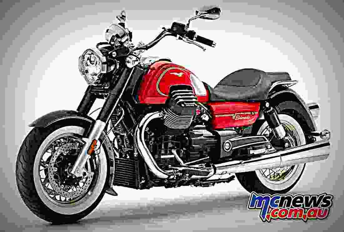 Moto Guzzi Eldorado 2017 1 motorbike A4 Photo Print