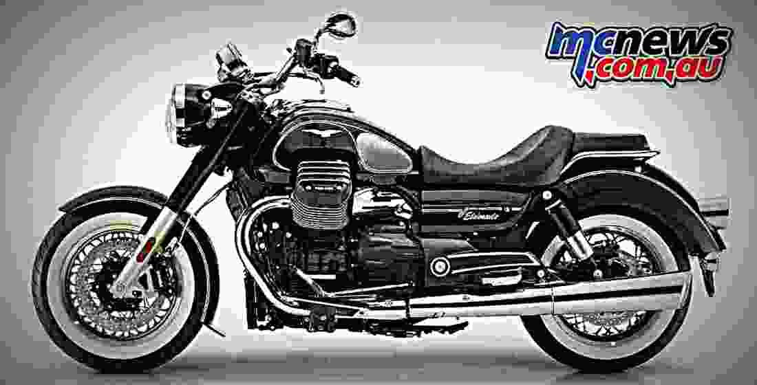 Moto Guzzi Eldorado 2017 2 motorbike A4 Photo Print