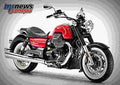 Moto Guzzi Eldorado 2017 3 motorbike A4 Photo Print