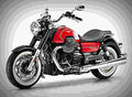 Moto Guzzi Eldorado 2018 1 motorbike A4 Photo Print