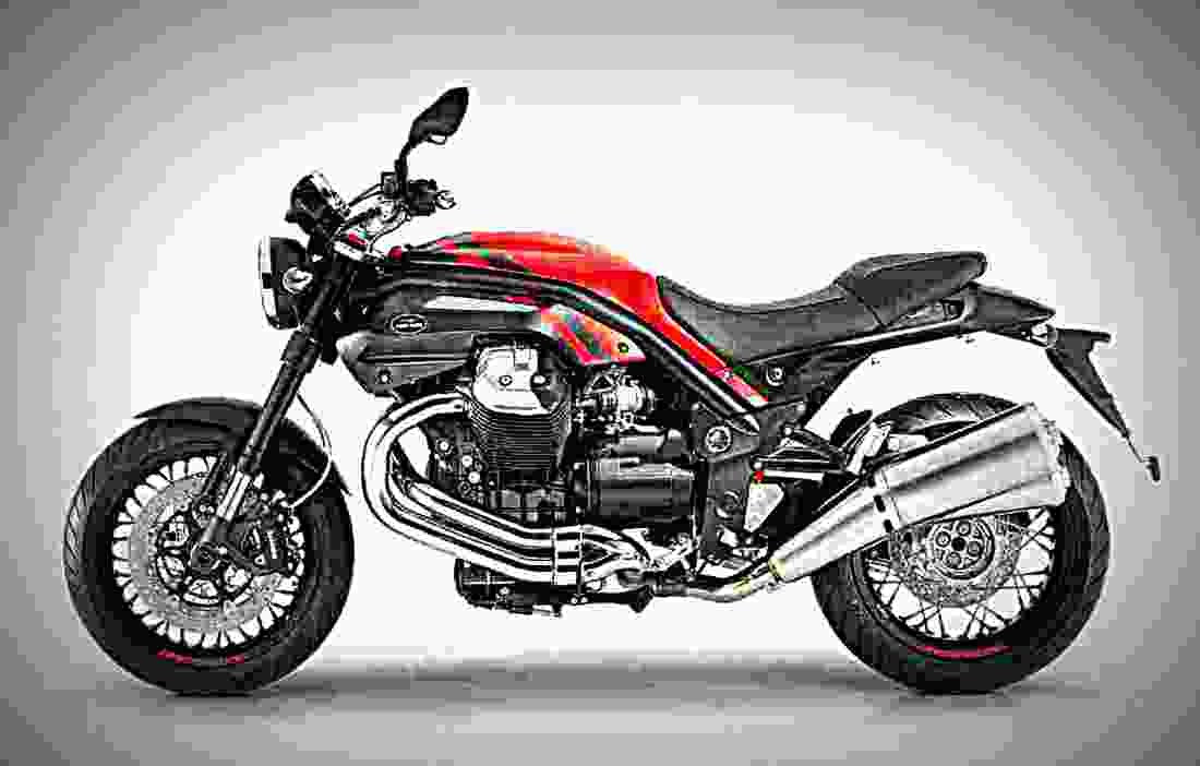 Moto Guzzi Griso 8V SE 2017 2 motorbike A4 Photo Print