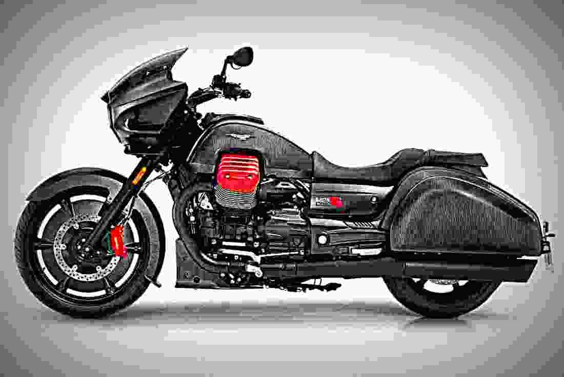 Moto Guzzi MGX 21 2018 2 motorbike A4 Photo Print