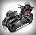 Moto Guzzi MGX 21 2018 3 motorbike A4 Photo Print