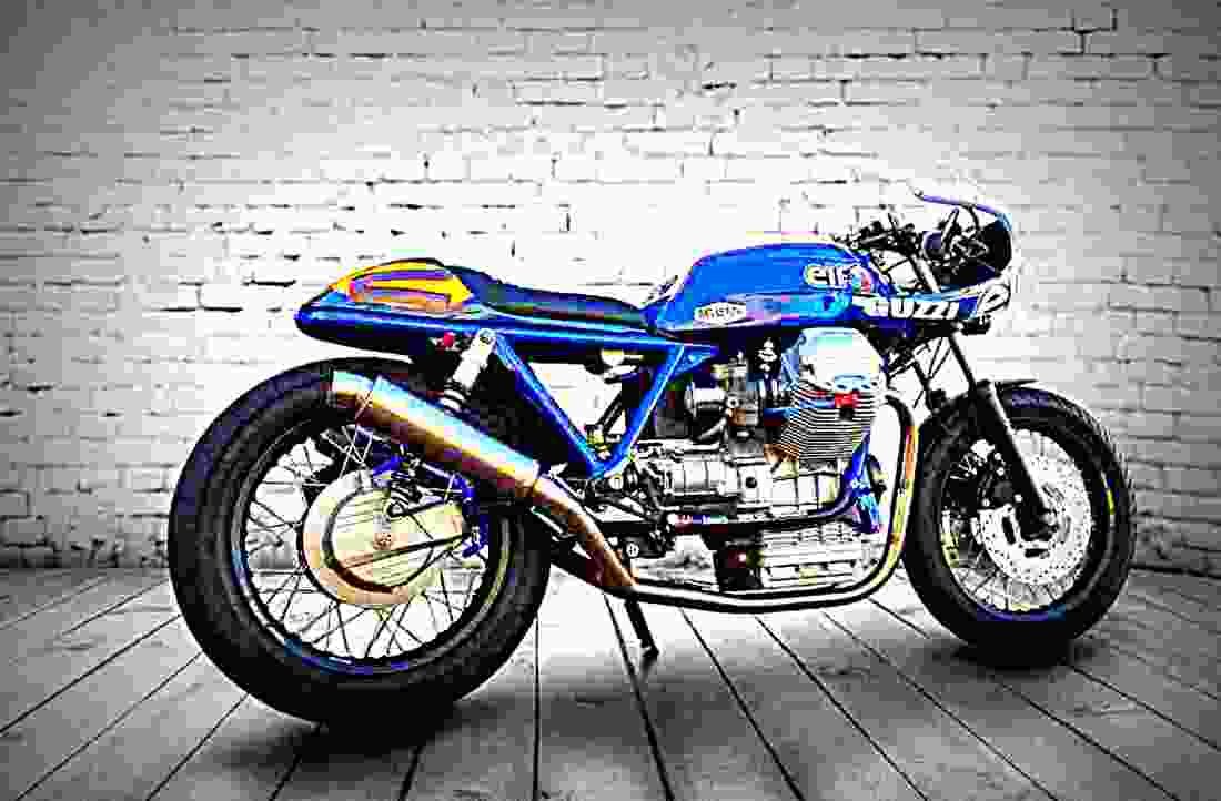 Moto Guzzi Mille GT (reduced effect) 1987 2 motorbike A4 Photo Print