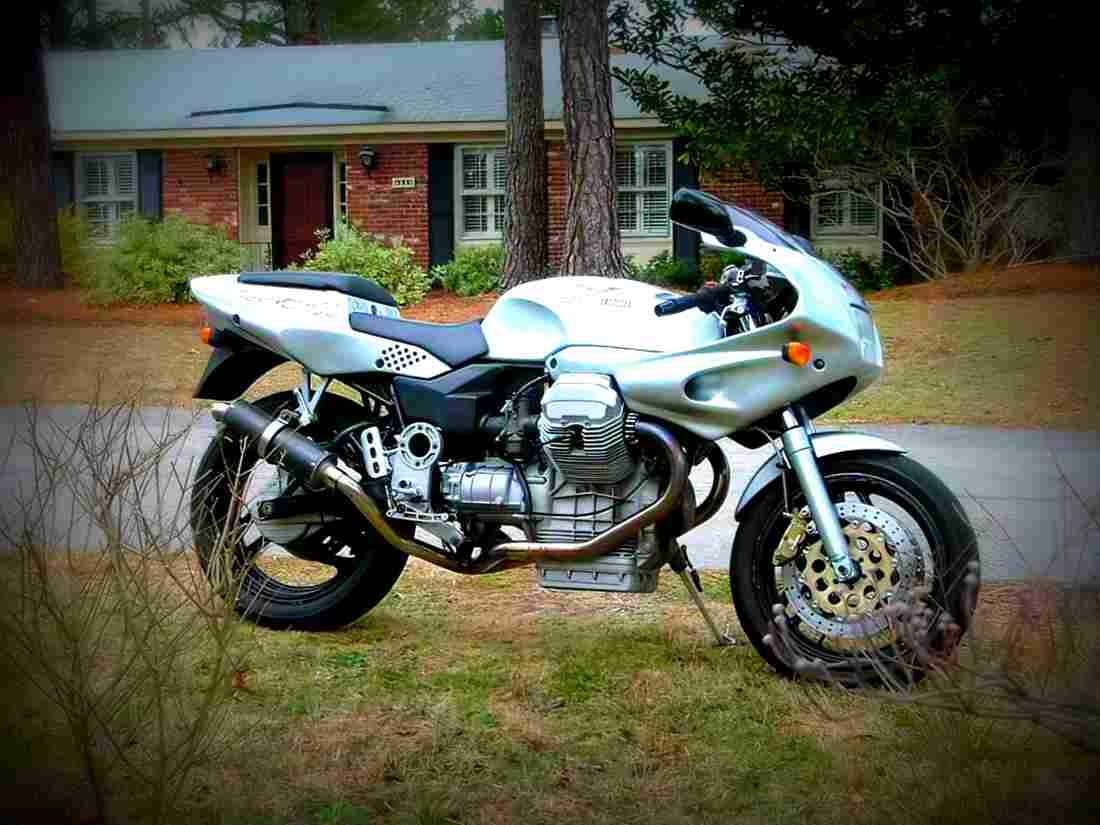 Moto Guzzi Mille GT (reduced effect) 1988 2 motorbike A4 Photo Print