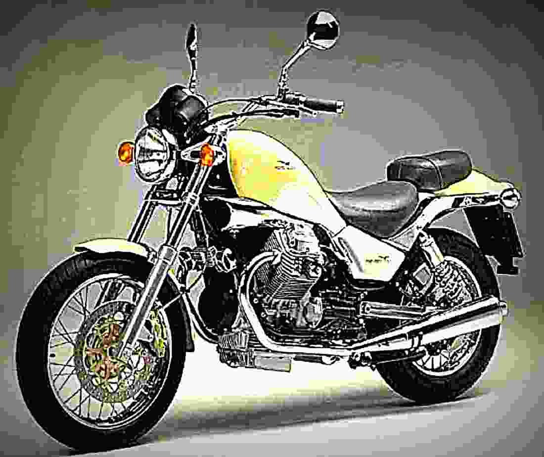 Moto Guzzi Nevada 750 2002 1 motorbike A4 Photo Print