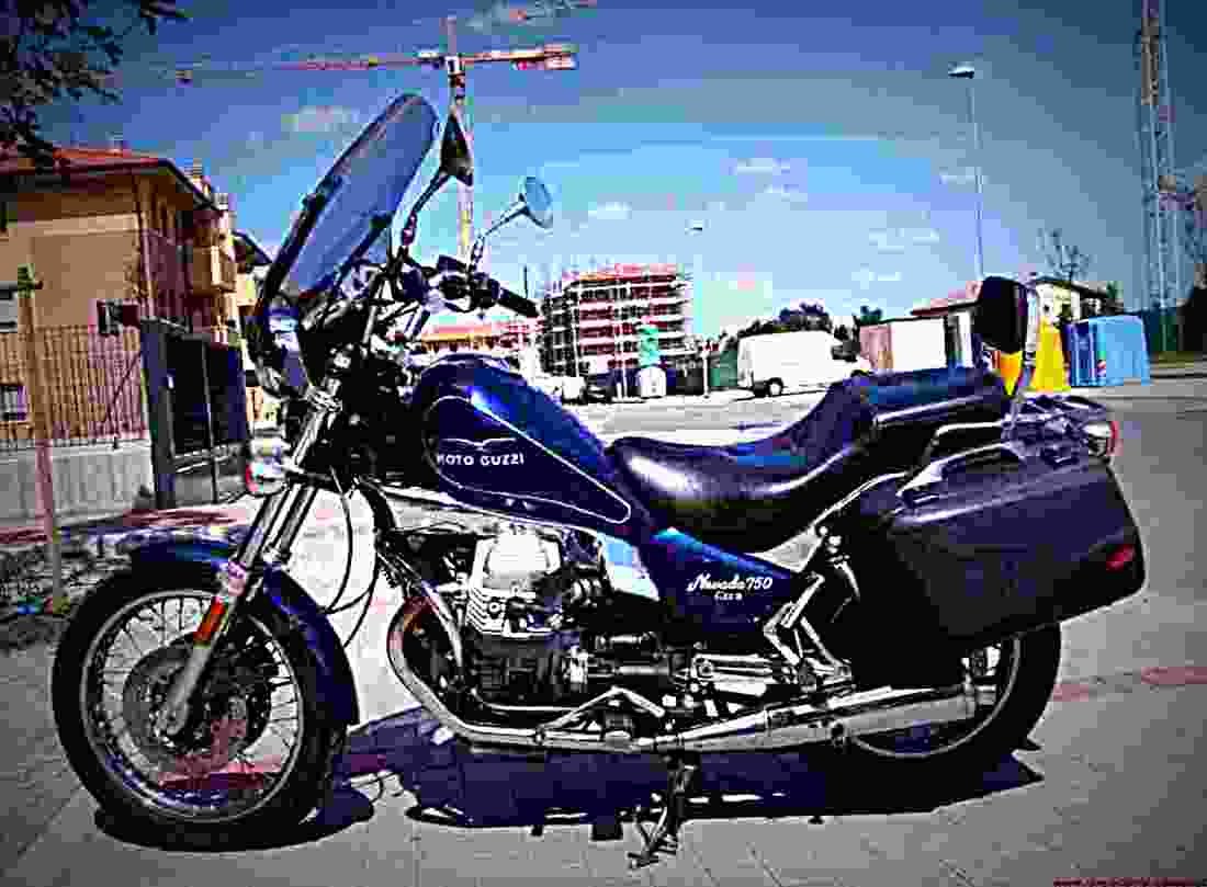 Moto Guzzi Nevada 750 2002 5 motorbike A4 Photo Print