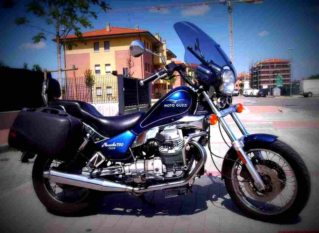 Moto Guzzi Nevada 750 Club 1999 3 motorbike A4 Photo Print