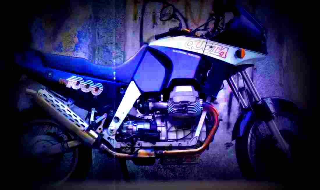 Moto Guzzi Quota 1000 1996 4 motorbike A4 Photo Print
