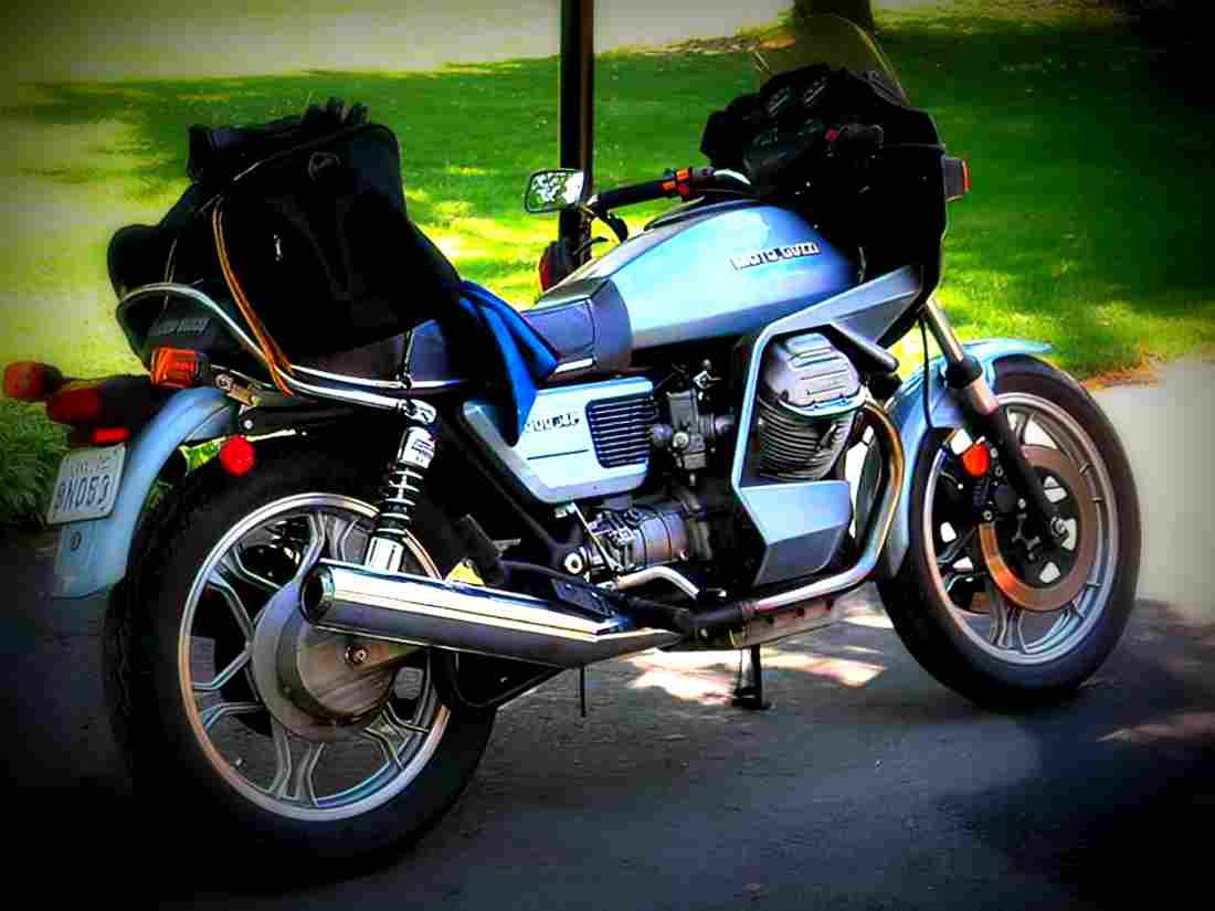 Moto Guzzi SP 1000 III 1993 1 motorbike A4 Photo Print