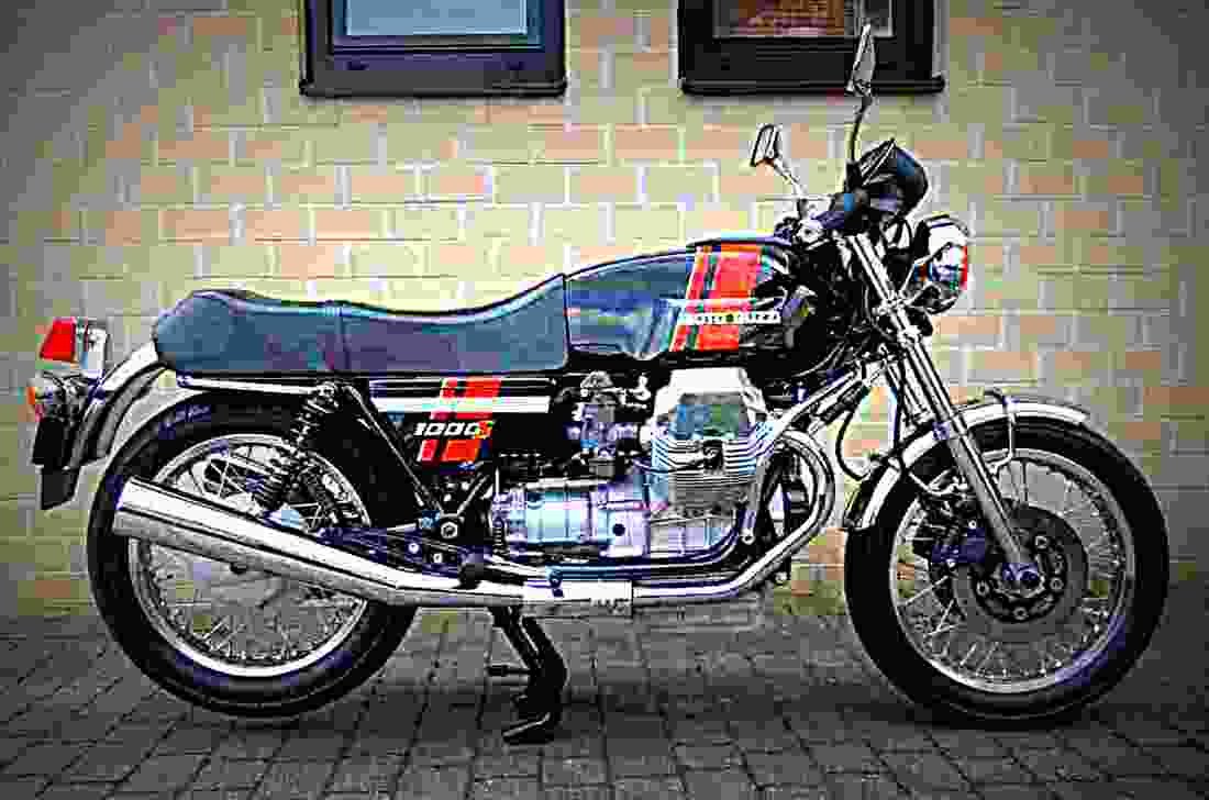 Moto Guzzi SP 1000 III 1993 3 motorbike A4 Photo Print