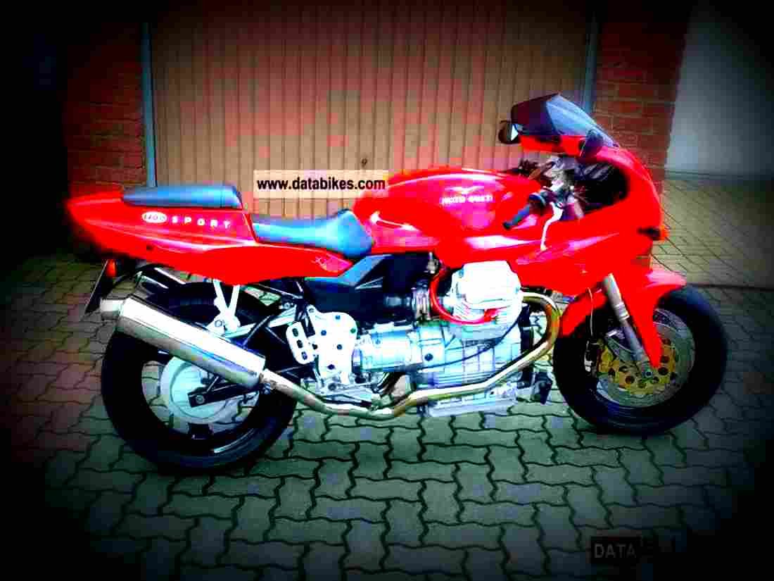 Moto Guzzi Sport 1100 1996 1 motorbike A4 Photo Print