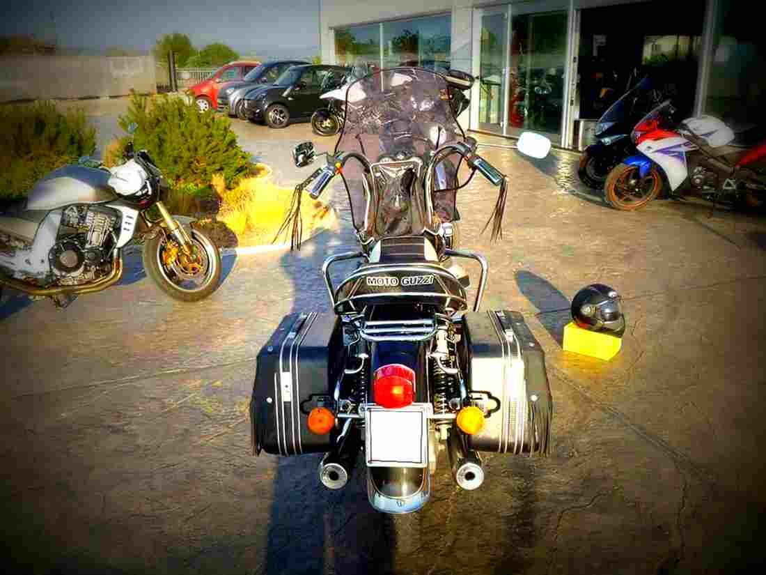 Moto Guzzi V 1000 California II 1982 4 motorbike A4 Photo Print