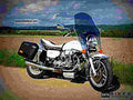 Moto Guzzi V 1000 California II 1983 3 motorbike A4 Photo Print