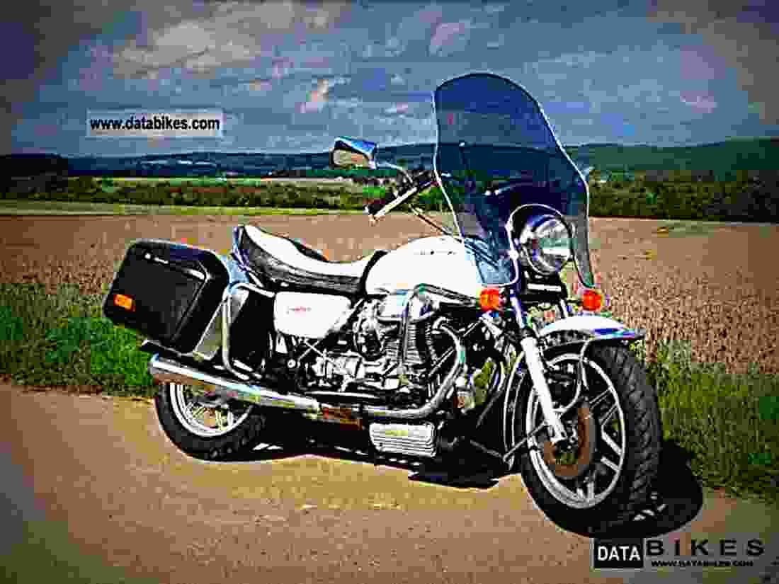 Moto Guzzi V 1000 California II 1983 3 motorbike A4 Photo Print