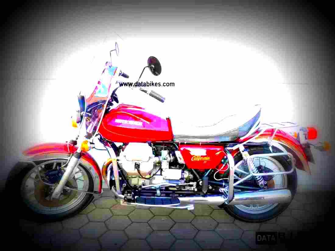 Moto Guzzi V 1000 California II 1983 5 motorbike A4 Photo Print