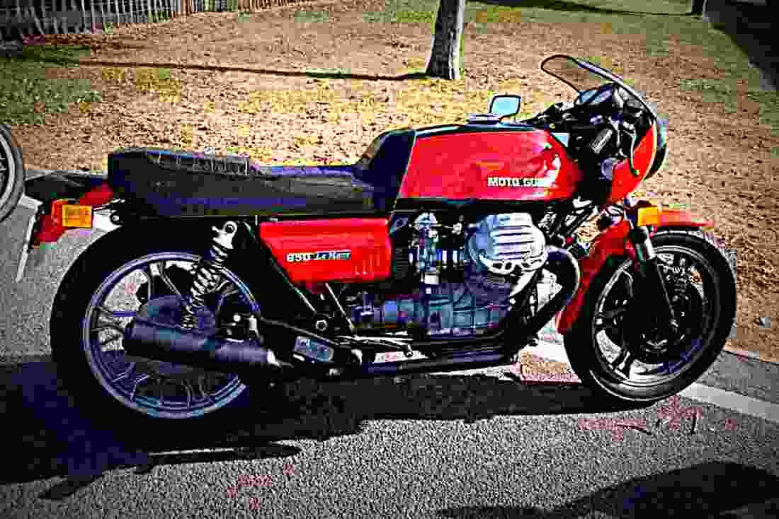 Moto Guzzi V 1000 Le Mans II 1980 4 motorbike A4 Photo Print
