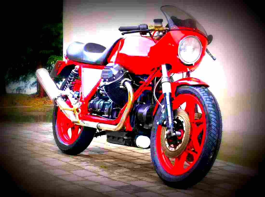 Moto Guzzi V 1000 Le Mans II 1981 2 motorbike A4 Photo Print