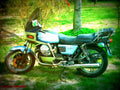 Moto Guzzi V 1000 NT 1981 1 motorbike A4 Photo Print