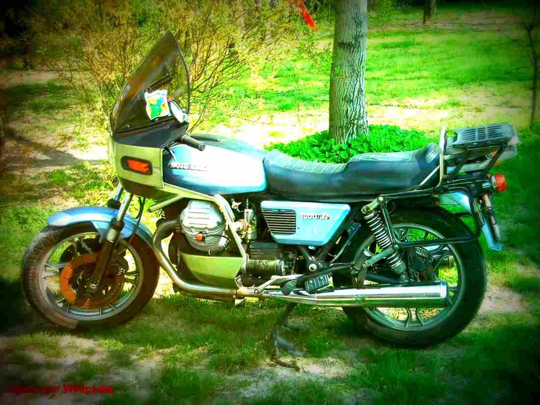 Moto Guzzi V 1000 NT 1981 1 motorbike A4 Photo Print
