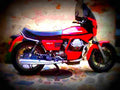 Moto Guzzi V 1000 NT 1981 2 motorbike A4 Photo Print