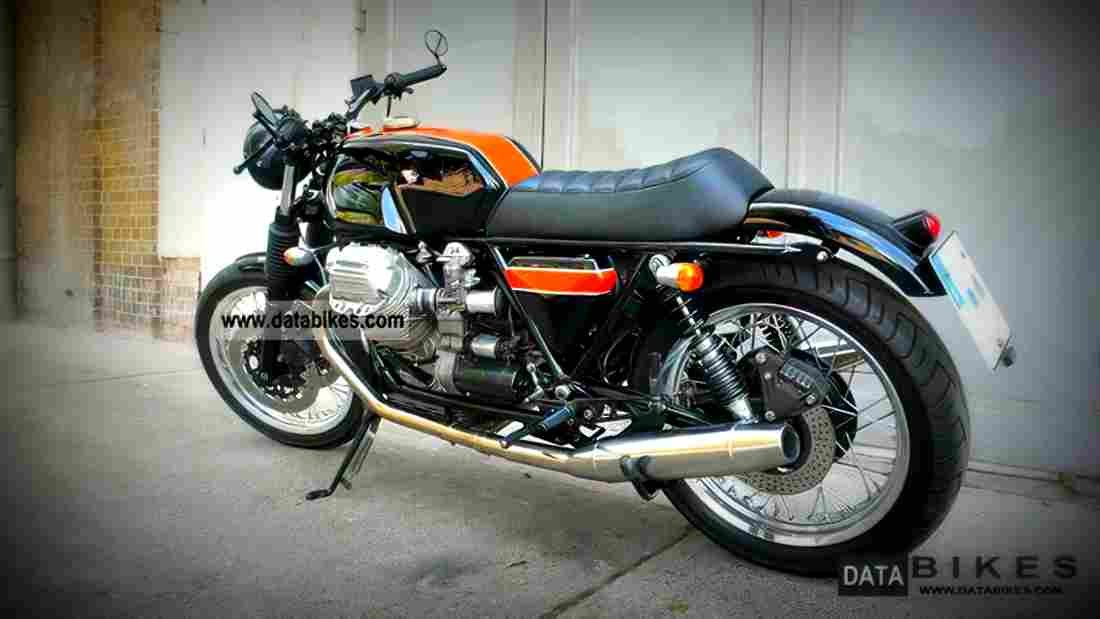 Moto Guzzi V 1000 NT 1981 5 motorbike A4 Photo Print