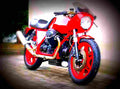 Moto Guzzi V 1000 SP 1981 4 motorbike A4 Photo Print