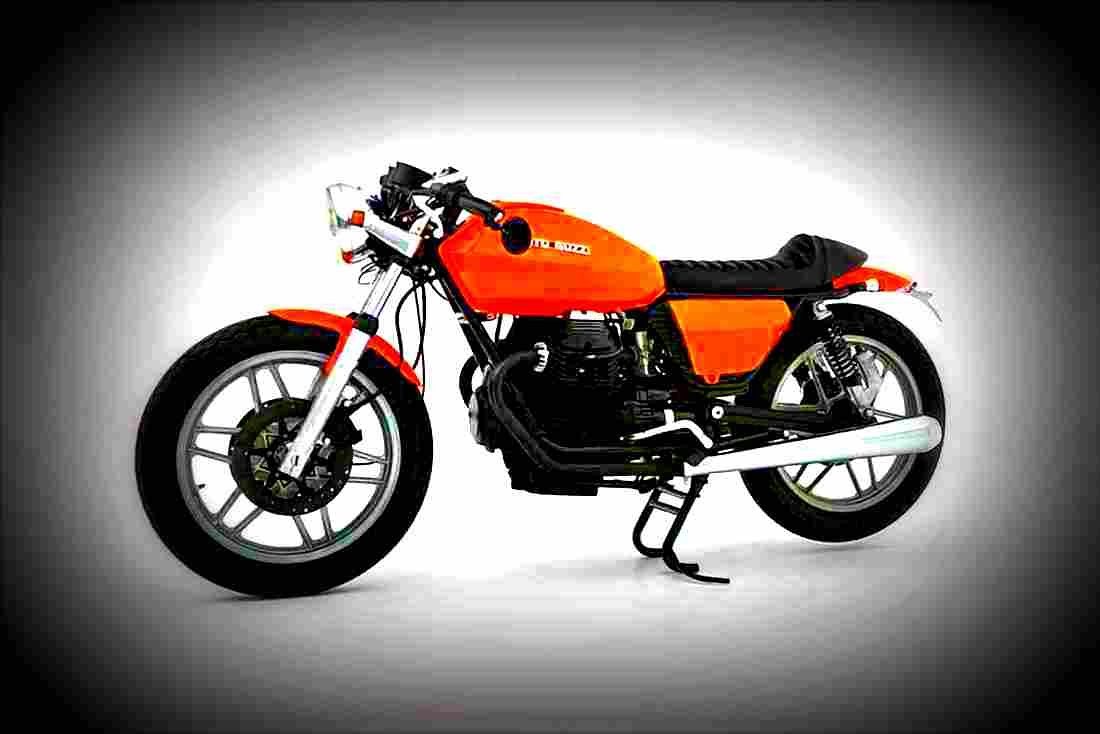 Moto Guzzi V 1000 SP 1982 1 motorbike A4 Photo Print