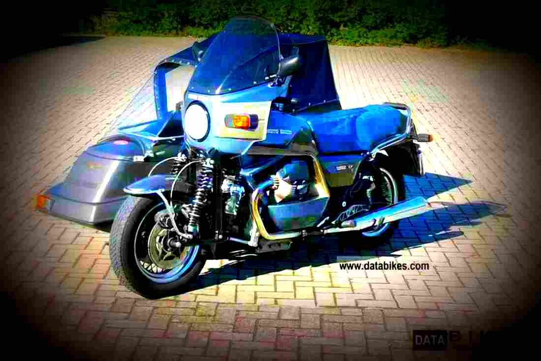 Moto Guzzi V 1000 SP II 1987 1 motorbike A4 Photo Print