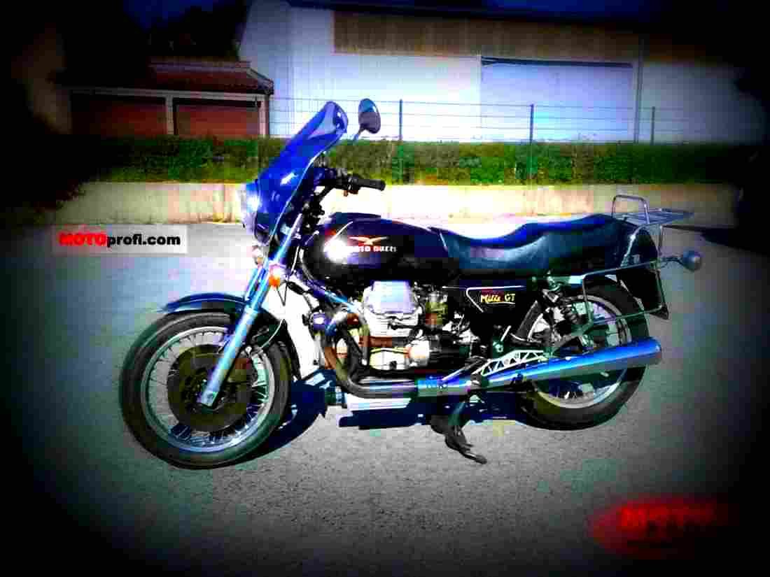 Moto Guzzi V 1000 SP III 1991 3 motorbike A4 Photo Print
