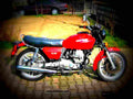 Moto Guzzi V 35 1979 2 motorbike A4 Photo Print
