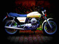 Moto Guzzi V 35 II 1980 6 motorbike A4 Photo Print