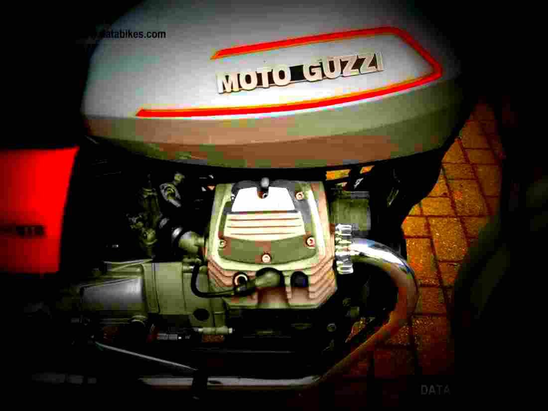 Moto Guzzi V 35 II 1981 2 motorbike A4 Photo Print