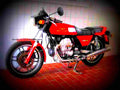 Moto Guzzi V 35 II 1981 4 motorbike A4 Photo Print