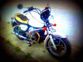 Moto Guzzi V 35 II 1982 6 motorbike A4 Photo Print