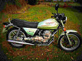 Moto Guzzi V 35 II 1985 4 motorbike A4 Photo Print