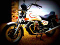 Moto Guzzi V 35 II 1986 1 motorbike A4 Photo Print