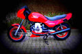Moto Guzzi V 35 II 1986 6 motorbike A4 Photo Print