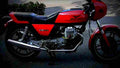 Moto Guzzi V 35 III 1988 2 motorbike A4 Photo Print