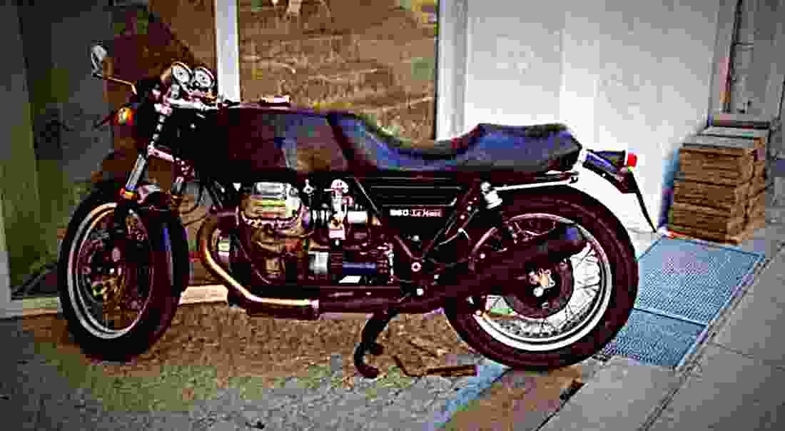Moto Guzzi V 35 Ill 1987 2 motorbike A4 Photo Print