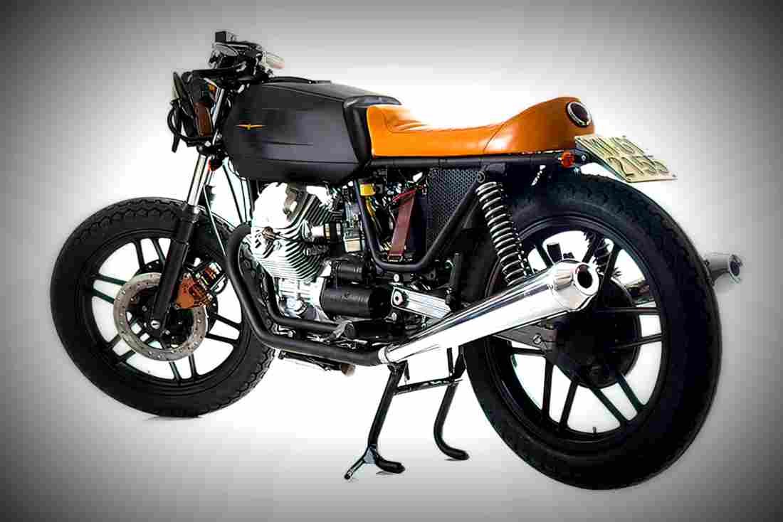 Moto Guzzi V 35 Imola 1981 4 motorbike A4 Photo Print
