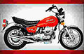 Moto Guzzi V 50 C 1982 3 motorbike A4 Photo Print