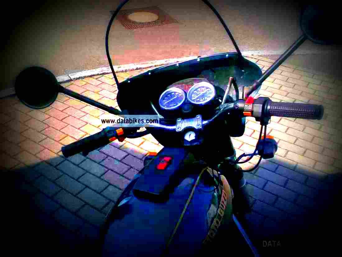 Moto Guzzi V 50 C 1983 5 motorbike A4 Photo Print