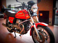 Moto Guzzi V 50 III 1982 2 motorbike A4 Photo Print