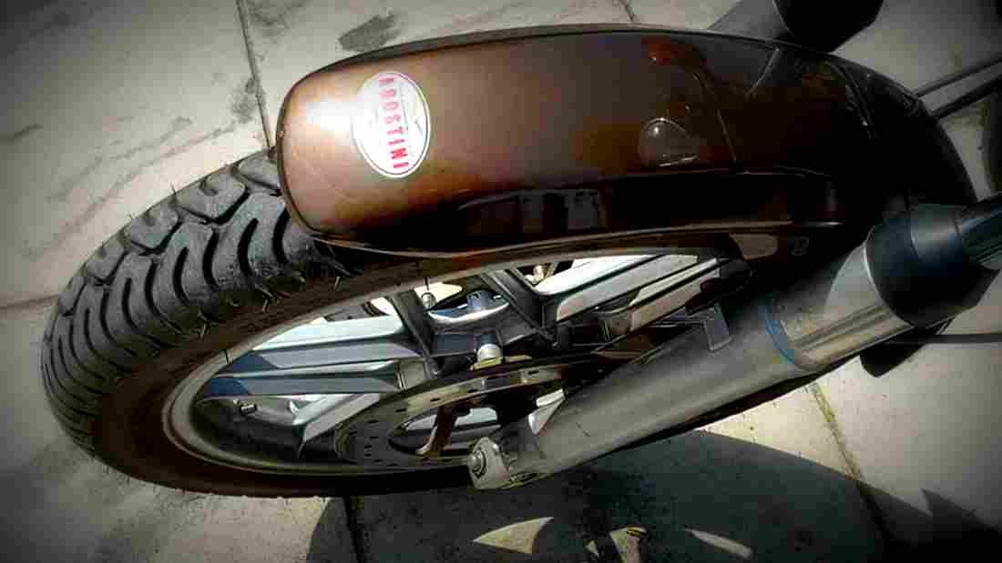 Moto Guzzi V 50 III 1983 3 motorbike A4 Photo Print